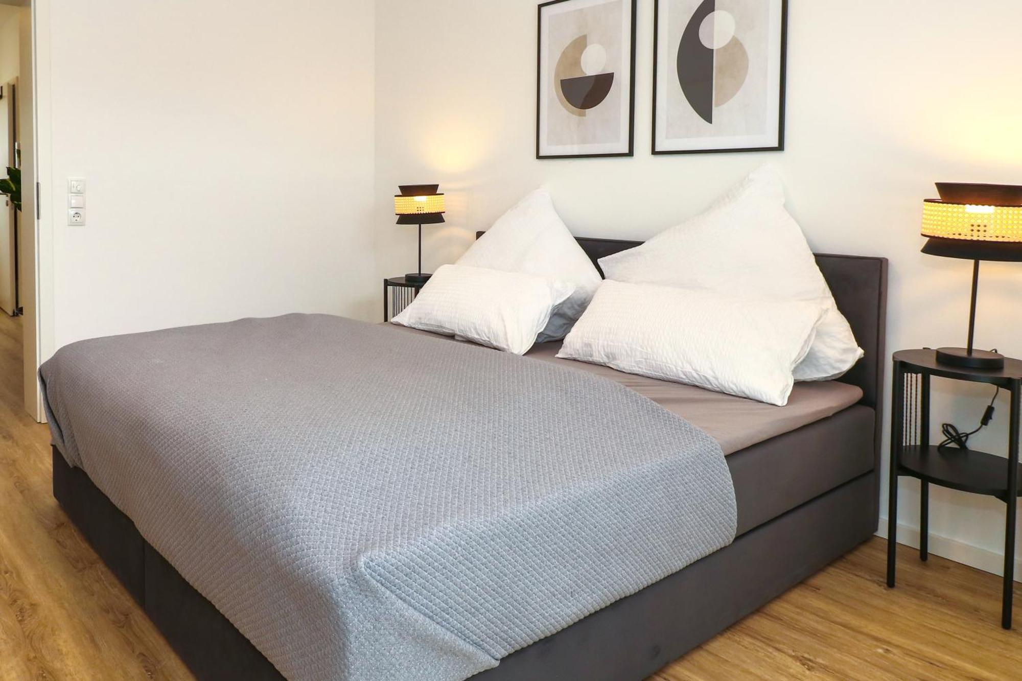Lightplace - Moderne Apartments In Braunschweig - Balkon - Netflix - Am Kanal Экстерьер фото